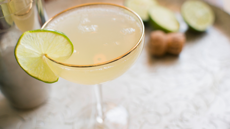 Not all daiquiris wear umbrellas.